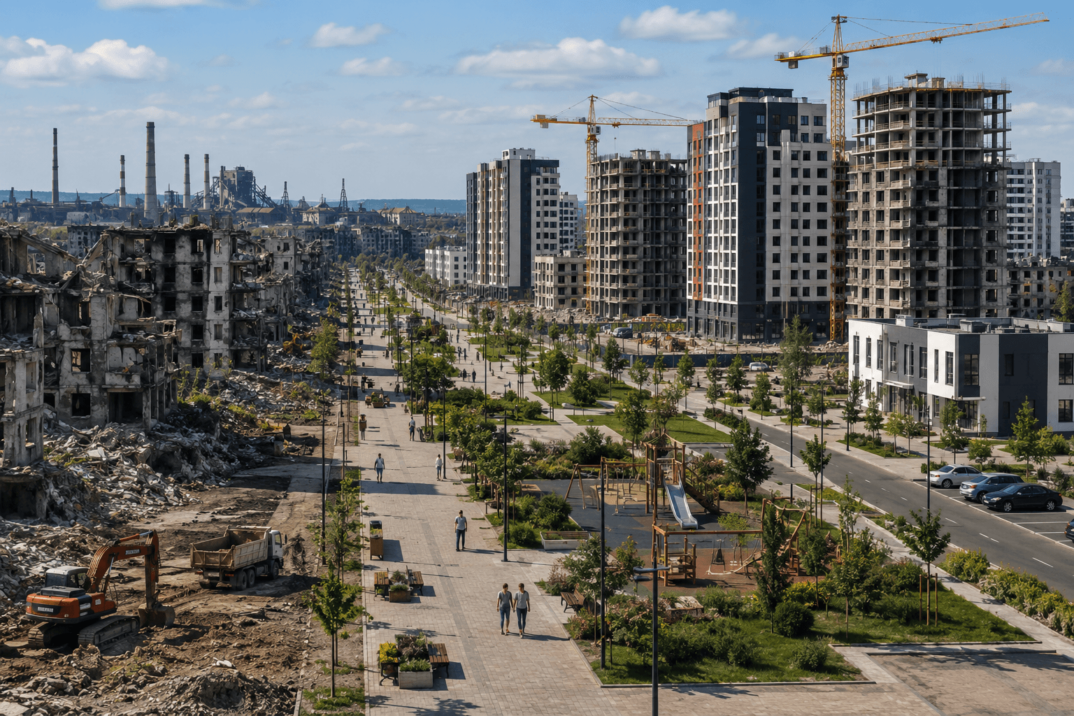 Мариуполь: восстановление города